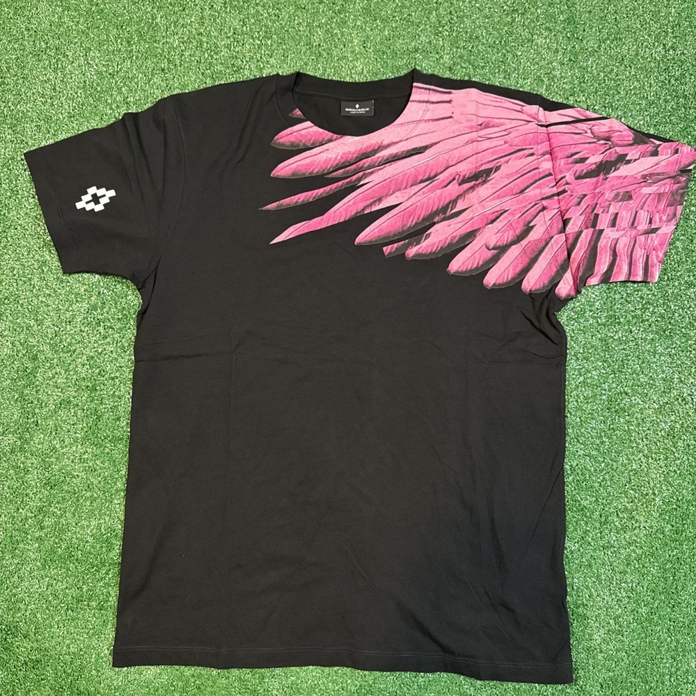 Marcelo Burlon‎ Black T Shirt Size Small